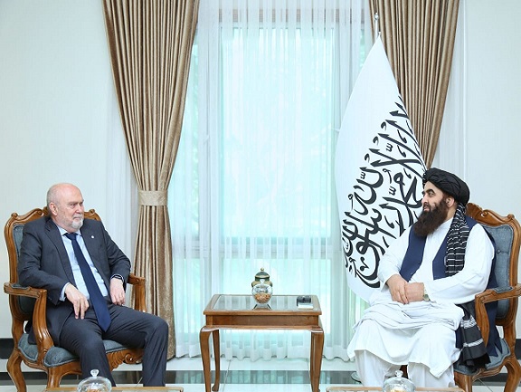 دیدار اغلو با متقی