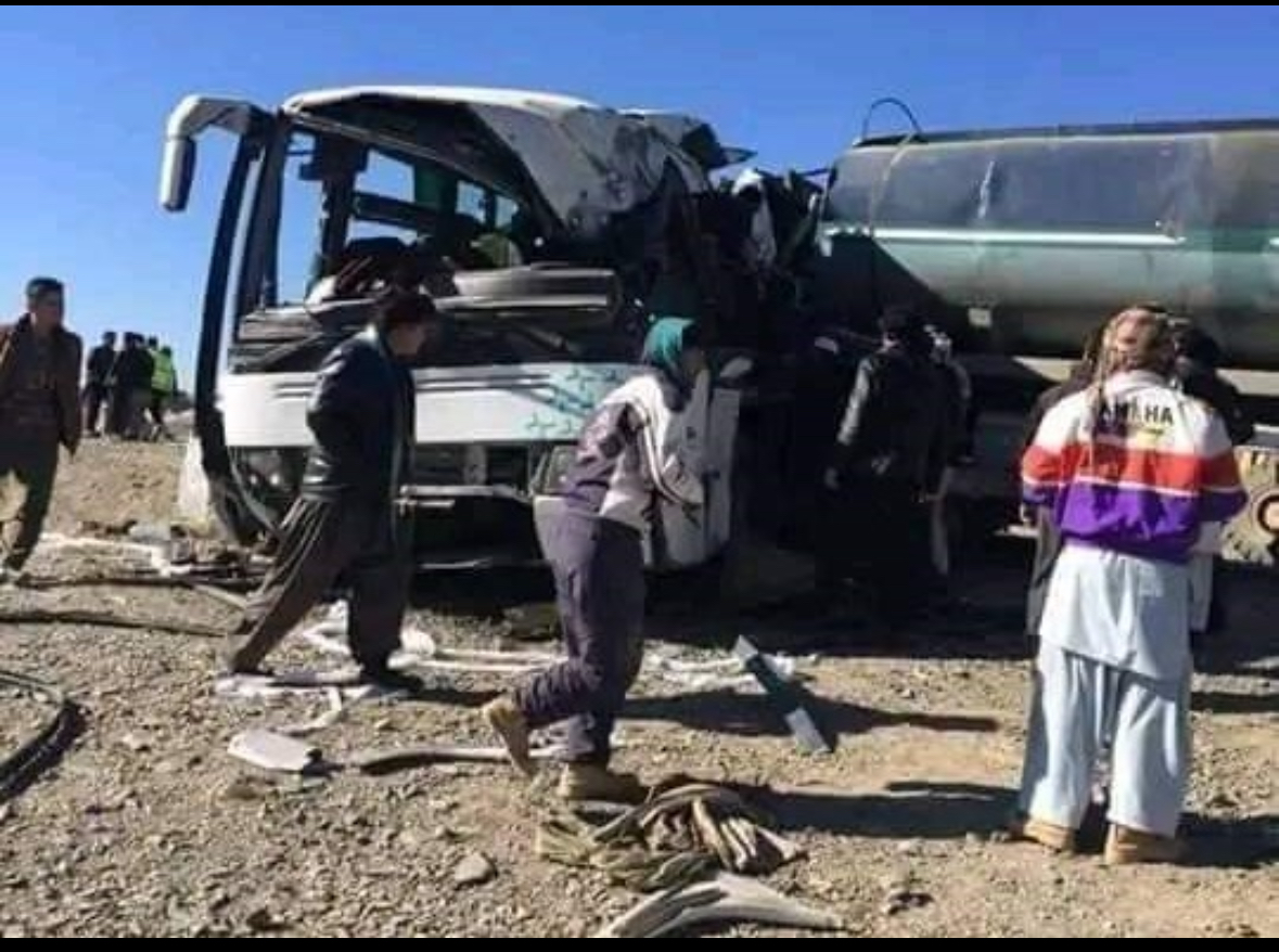 ده‌ها کشته و زخمی در یک رویداد ترافیکی در غزنی