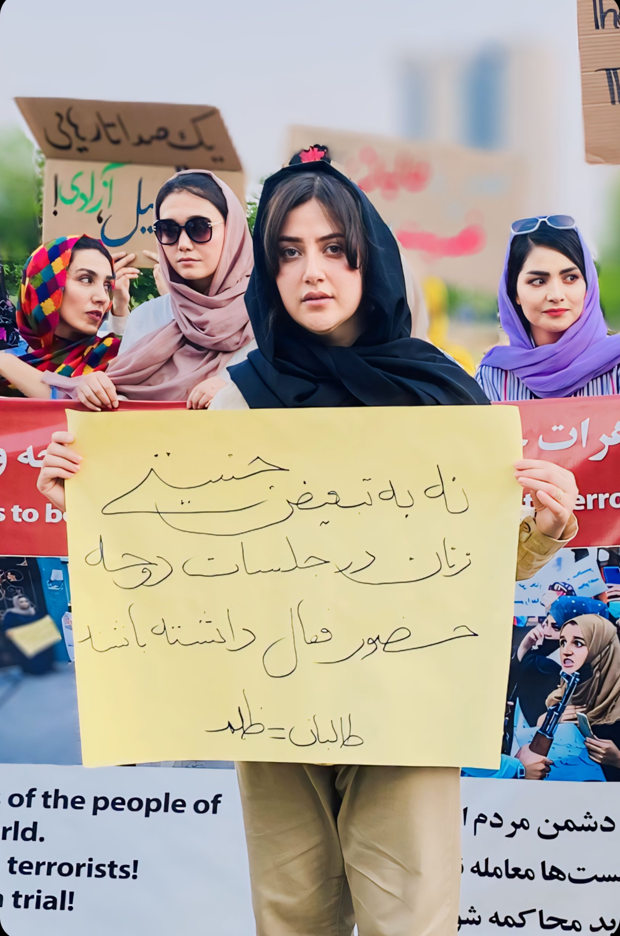 «حذف زنان در نشست سوم دوحه، یک اقدام ناعادلانه است»